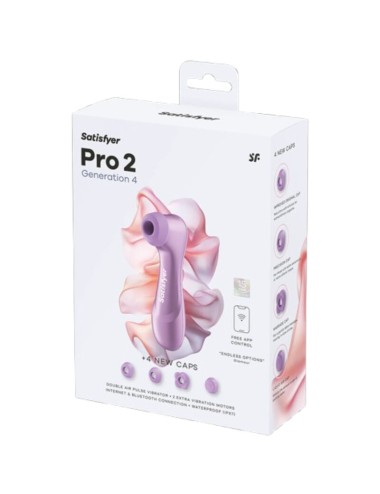 SATISFYER - PRO 2 GENERATION 4 KLITORALSTIMULATOR AMETHYST