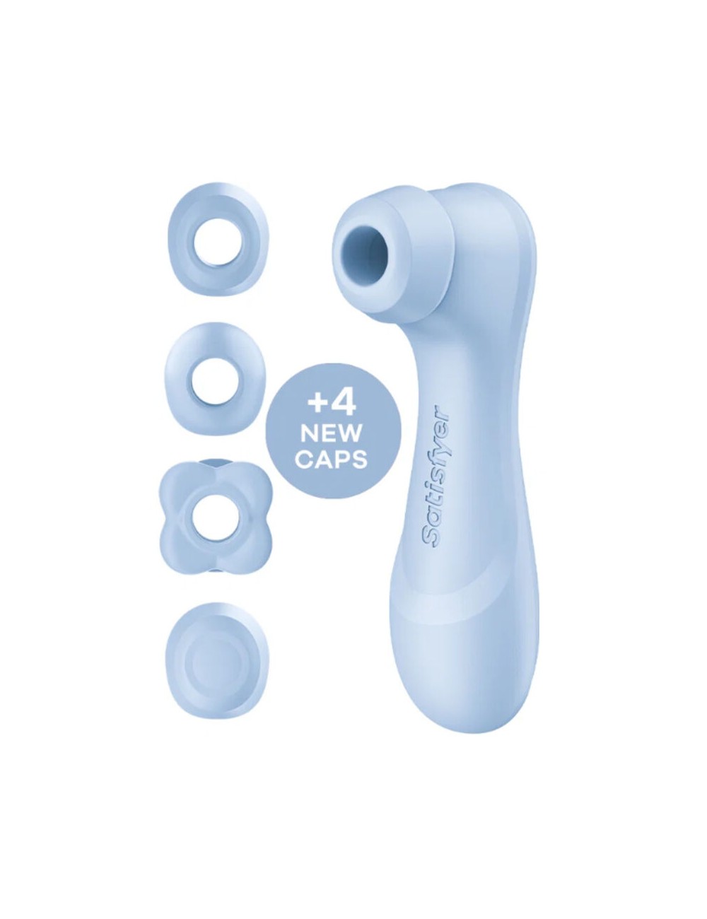 SATISFYER - PRO 2 GENERATION 4 KLITORALSTIMULATOR SERENE BLUE