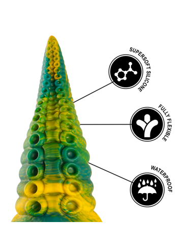 EPIC - CETUS GRÜNER TENTAKEL-DILDO, GROSSE GRÖSSE