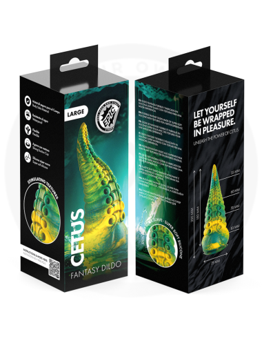 EPIC - CETUS GRÜNER TENTAKEL-DILDO, GROSSE GRÖSSE