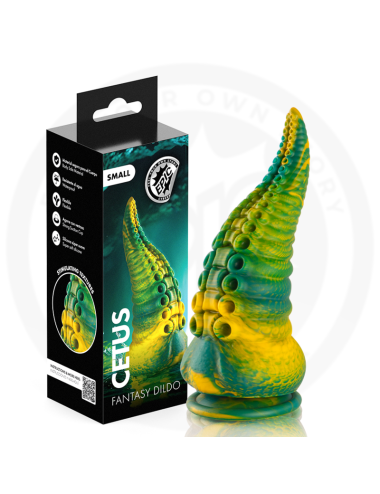 EPIC - CETUS DILDO GRÜNER TENTAKEL KLEINE GRÖSSE