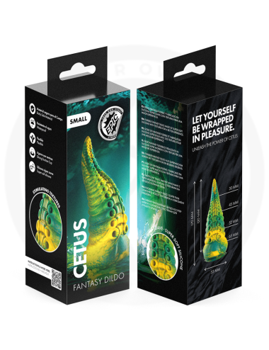 EPIC - CETUS DILDO GRÜNER TENTAKEL KLEINE GRÖSSE