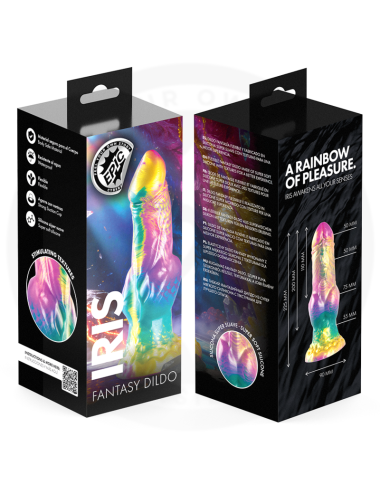 EPIC - IRIS DILDO MIT REGENBOGEN-VERGNÜGUNGSHODEN