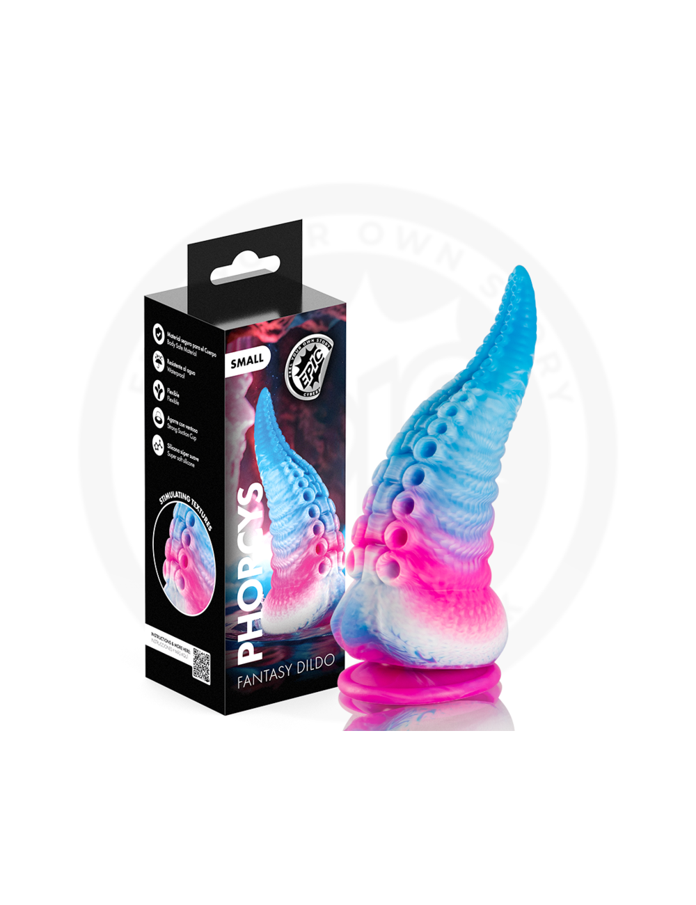 EPIC - PHORCYS BLAUER TENTAKEL-DILDO