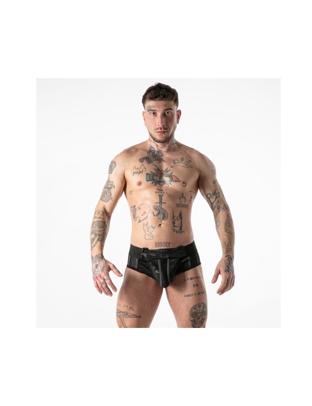 LOCKER GEAR - VOLLSTÄNDIGER MILITÄRZUGRIFF JOCK BRIEF SCHWARZ M