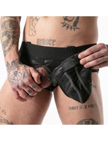 LOCKER GEAR - VOLLSTÄNDIGER MILITÄRZUGRIFF JOCK BRIEF SCHWARZ M