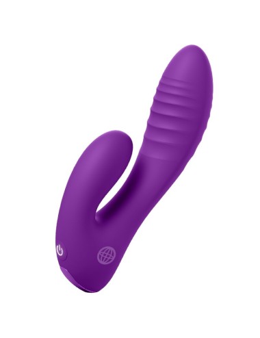 FANTASY FOR HER - SECRET LOVER DOPPELSPITZENVIBRATOR GY KLITORIS WIEDERAUFLADBAR LILA