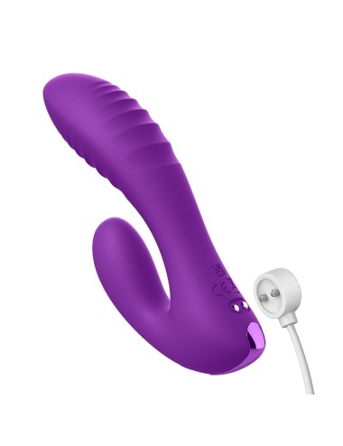 FANTASY FOR HER - SECRET LOVER DOPPELSPITZENVIBRATOR GY KLITORIS WIEDERAUFLADBAR LILA