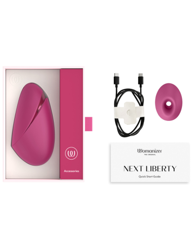 WOMANIZER - NEXT LIBERTY 3D KLITORALSTIMULATOR INTENSIVES ROSA LUFT DER LUFT