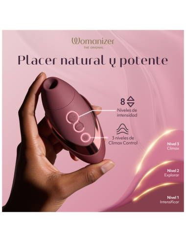WOMANIZER - NEXT LIBERTY 3D PLEASURE AIR KLITORALSTIMULATOR BORDEAUX