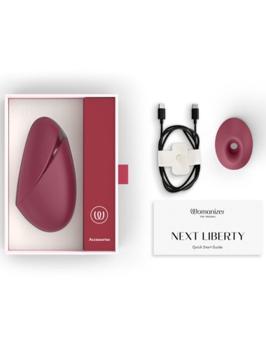 WOMANIZER - NEXT SUCTION CLITORAL STIMULATOR 14 INTENSITÄTSSTUFEN BORDEAUX