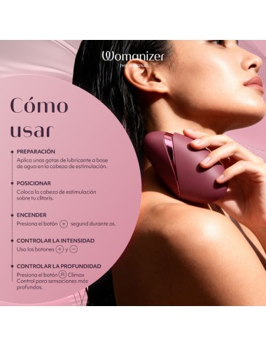 WOMANIZER - NEXT SUCTION CLITORAL STIMULATOR 14 INTENSITÄTSSTUFEN BORDEAUX