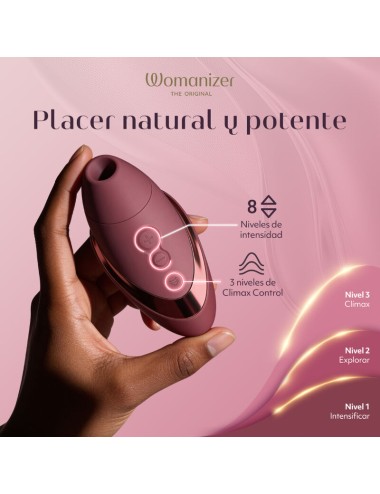 WOMANIZER - NEXT SUCTION CLITORAL STIMULATOR 14 INTENSITÄTSSTUFEN BORDEAUX