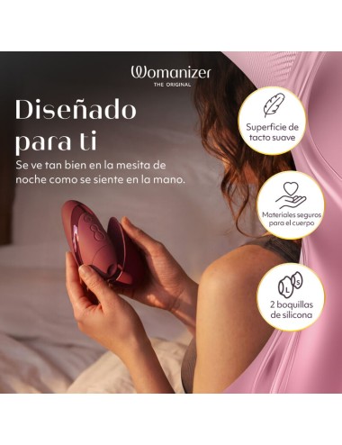 WOMANIZER - NEXT SUCTION CLITORAL STIMULATOR 14 INTENSITÄTSSTUFEN BORDEAUX