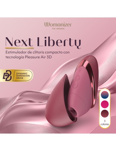 WOMANIZER - NEXT SUCTION CLITORAL STIMULATOR 14 INTENSITÄTSSTUFEN BORDEAUX