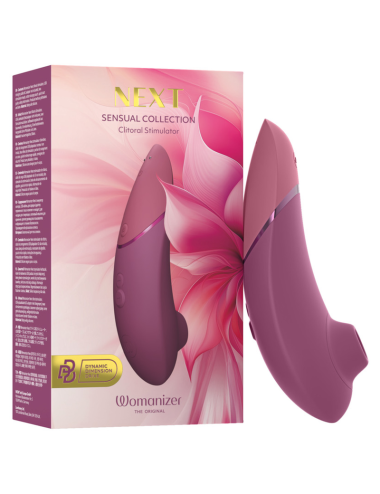 WOMANIZER - NEXT SUCTION CLITORAL STIMULATOR 14 INTENSITÄTSSTUFEN DUNKLES ROSA