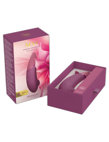 WOMANIZER - NEXT SUCTION CLITORAL STIMULATOR 14 INTENSITÄTSSTUFEN DUNKLES ROSA