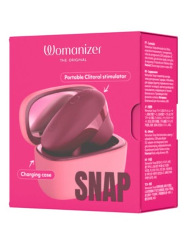 WOMANIZER - SAUGSTIMULATOR FÜR DIE KLITORIS, 6 INTENSITÄTSSTUFEN, GESCHMACK: ZERDRÜCKTE BEEREN