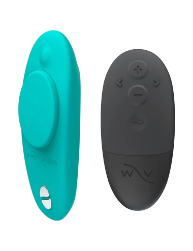 WE-VIBE - MOXIE+ MAGNETCLIP-PANTY-VIBRATOR AQUA