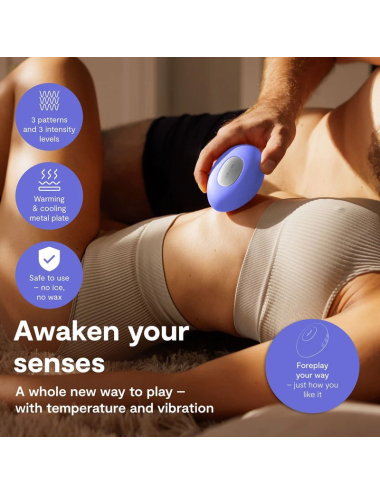 WE-VIBE - TEMPERATURHEIZ- UND -KÜHLVIBRATOR LAVENDELBLAU