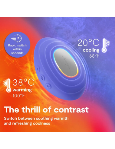 WE-VIBE - TEMPERATURHEIZ- UND -KÜHLVIBRATOR LAVENDELBLAU