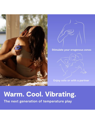 WE-VIBE - TEMPERATURHEIZ- UND -KÜHLVIBRATOR LAVENDELBLAU
