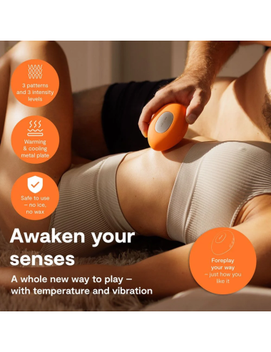 WE-VIBE - TEMPERATURHEIZ- UND -KÜHLVIBRATOR MANDARINE
