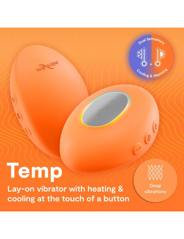 WE-VIBE - TEMPERATURHEIZ- UND -KÜHLVIBRATOR MANDARINE