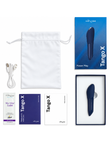WE-VIBE - TANGO X WIEDERAUFLADBARER BULLET-VIBRATOR, MITTERNACHTSBLAU