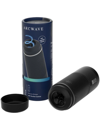 ARCWAVE - POW MANUELLER STROKER MIT SAUGKONTROLLE SCHWARZ