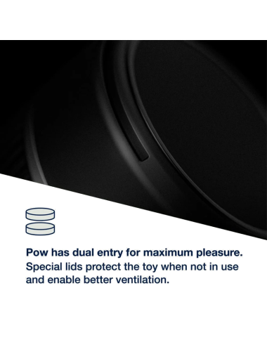 ARCWAVE - POW MANUELLER STROKER MIT SAUGKONTROLLE SCHWARZ