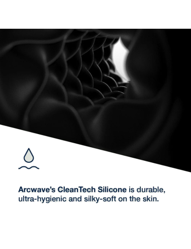 ARCWAVE - POW MANUELLER STROKER MIT SAUGKONTROLLE SCHWARZ