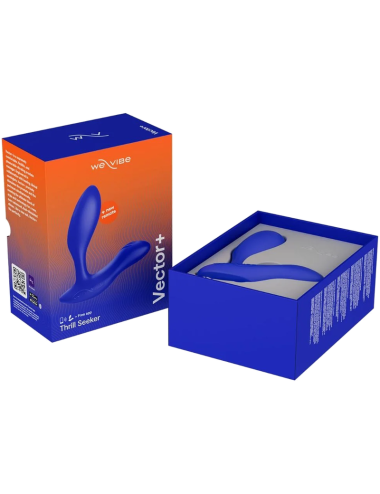 WE-VIBE - VECTOR+ DOPPELSTIMULATIONS-PROSTATAMASSAGEGERÄT KÖNIGSBLAU