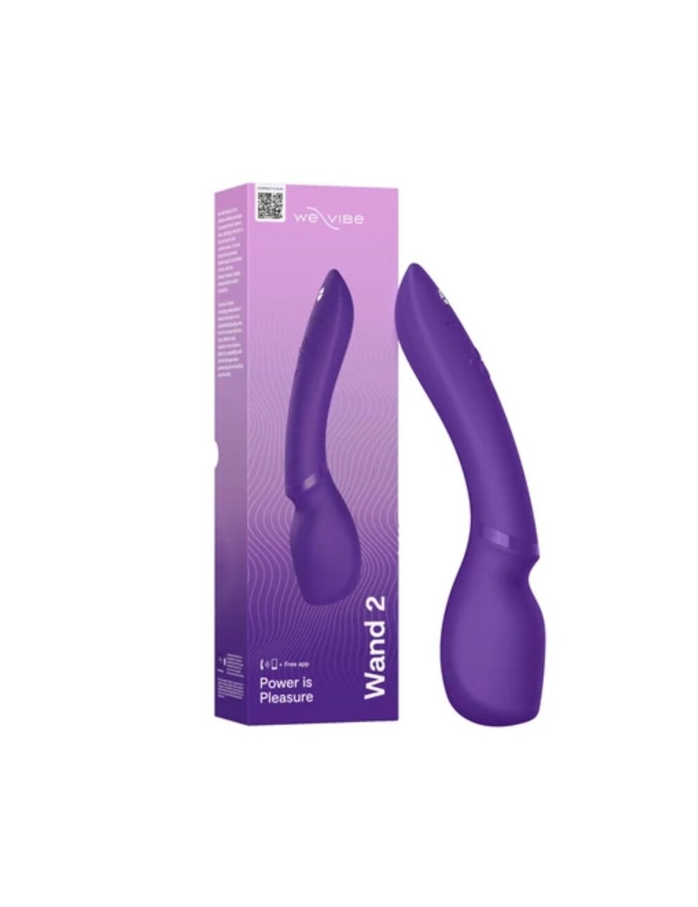 WE-VIBE - WAND 2 WIEDERAUFLADBARER KÖRPERMASSAGEGERÄT LILA