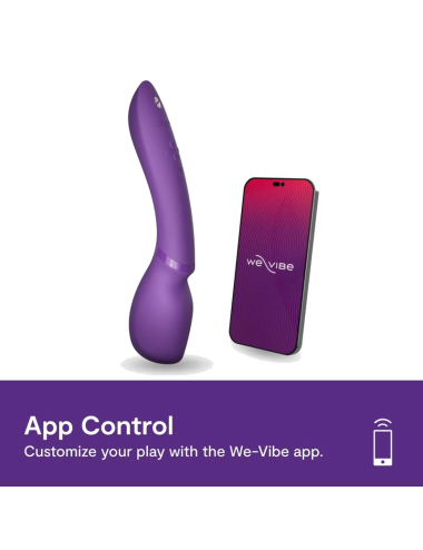 WE-VIBE - WAND 2 WIEDERAUFLADBARER KÖRPERMASSAGEGERÄT LILA