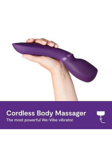 WE-VIBE - WAND 2 WIEDERAUFLADBARER KÖRPERMASSAGEGERÄT LILA