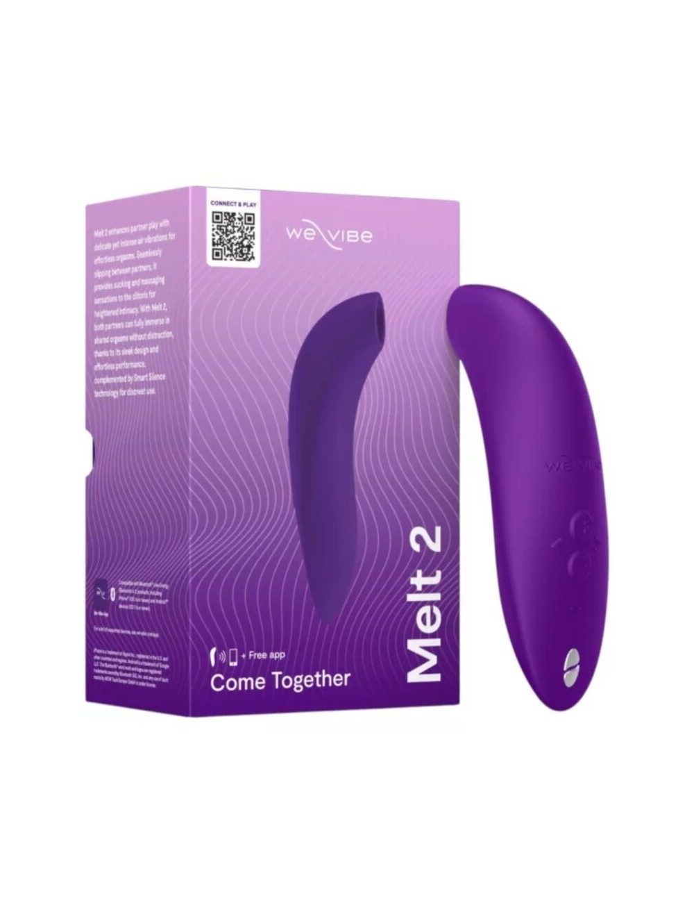 WE-VIBE - MELT 2 AIR-PULSE KLITORISSTIMULATOR LILA