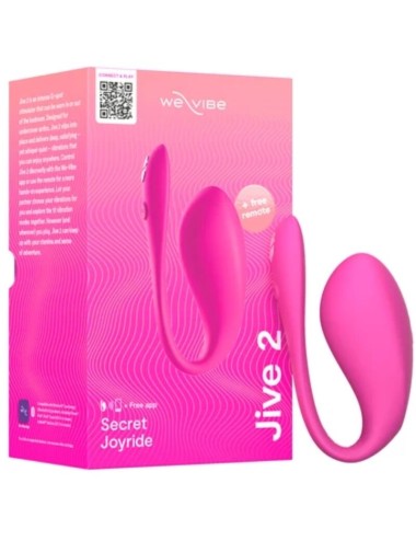 WE-VIBE - JIVE 2 TRAGBARER EIER-VIBRATOR, ELEKTRISCH, PINK