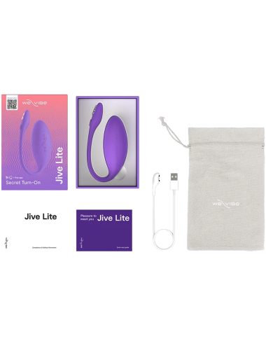 WE-VIBE - JIVE LITE APP-STEUERBARER TRAGBARER EIERVIBRATOR LILA