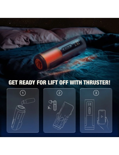 ARCWAVE - THRUSTER AUTOMATISCHER MÄNNLICHER STROKER MIT STOSSBEWEGUNG, ROTATION UND STEUERUNG