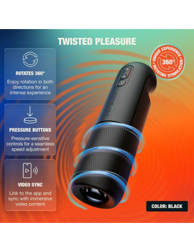 ARCWAVE - ORBIT 360° DREHBARER MÄNNLICHER MASTURBATOR MIT APP-STEUERUNG SCHWARZ