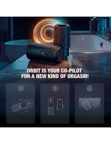 ARCWAVE - ORBIT 360° DREHBARER MÄNNLICHER MASTURBATOR MIT APP-STEUERUNG SCHWARZ