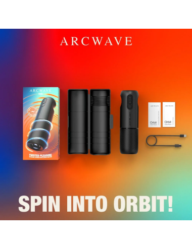 ARCWAVE - ORBIT 360° DREHBARER MÄNNLICHER MASTURBATOR MIT APP-STEUERUNG SCHWARZ