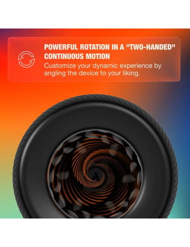 ARCWAVE - ORBIT 360° DREHBARER MÄNNLICHER MASTURBATOR MIT APP-STEUERUNG SCHWARZ