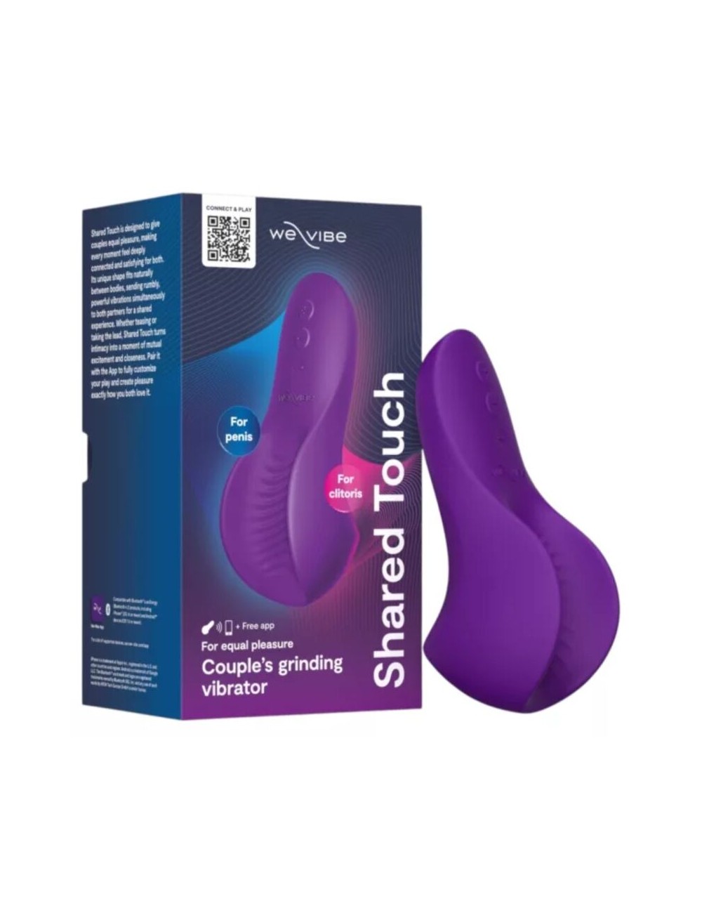 WE-VIBE - SHARED TOUCH DOPPELSEITIGER PAARVIBRATOR LILA