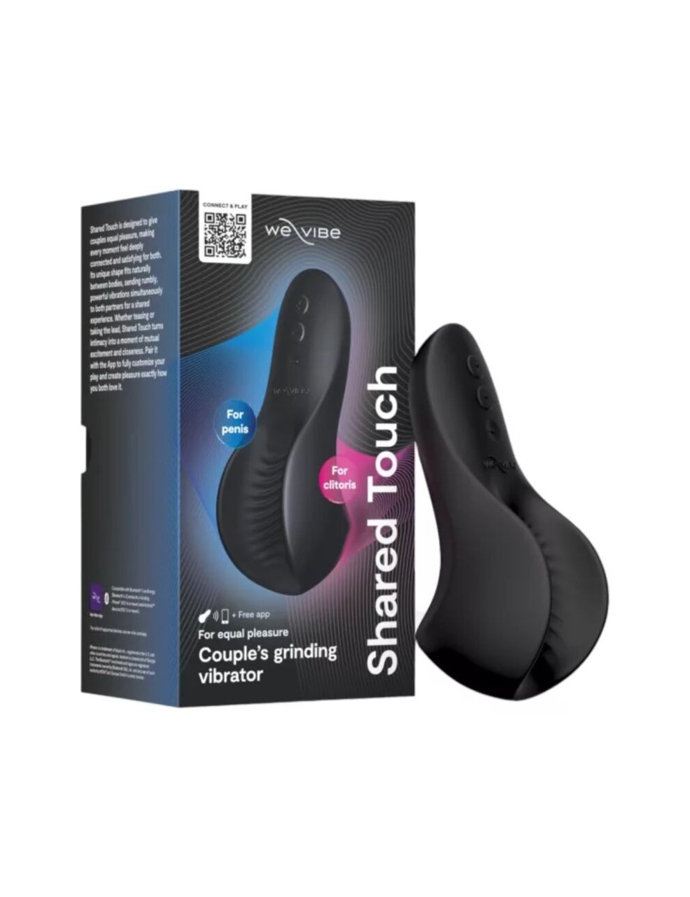 WE-VIBE - SHARED TOUCH DOPPELSEITIGER PAARVIBRATOR SCHWARZ