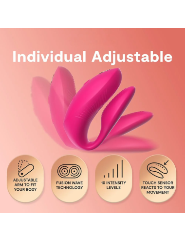WE-VIBE - CHORUS PRO PREMIUM PAARVIBRATOR ELEKTRISCH PINK