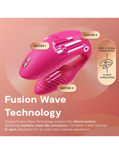 WE-VIBE - CHORUS PRO PREMIUM PAARVIBRATOR ELEKTRISCH PINK