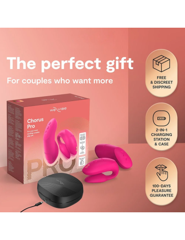 WE-VIBE - CHORUS PRO PREMIUM PAARVIBRATOR ELEKTRISCH PINK