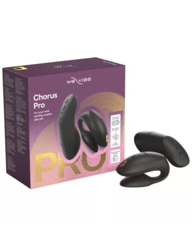 WE-VIBE - CHORUS PRO PREMIUM PAARVIBRATOR SATIN SCHWARZ
